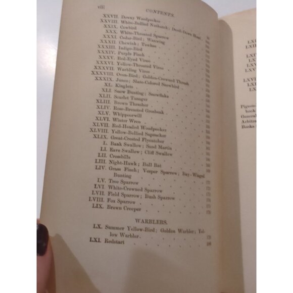 Birds Through An Opera Glass 1889 Antique HC Florence A Merriam First Ed - Picture 7 of 10